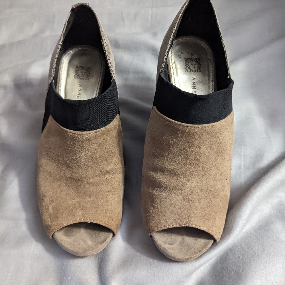 Anne Klein Booties Open toe